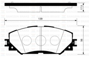 Sangsin brake SP2093
