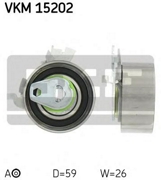 Skf VKM15202