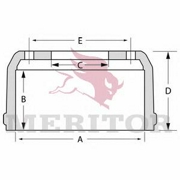 MERITOR MBD1105