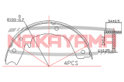 NAKAYAMA HS7276NY