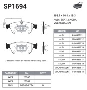 Sangsin brake SP1694