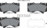 Textar 2438601