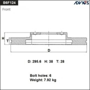 ADVICS B6F124