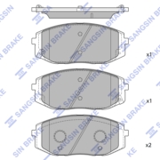 Sangsin brake SP4509