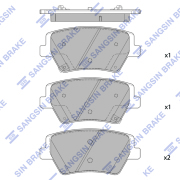 Sangsin brake SP4469